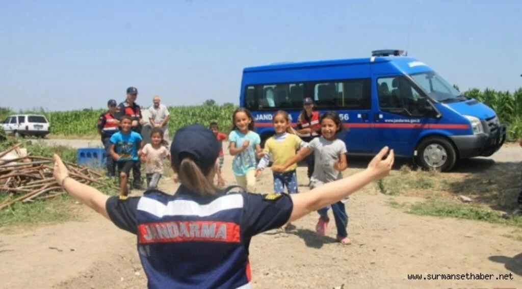 Jandarma Samsun'da Huzurun ve Asayişin Teminatı 