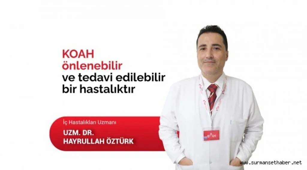 KOAH önlenebilir ve tedavi edilebilir bir hastalıktır