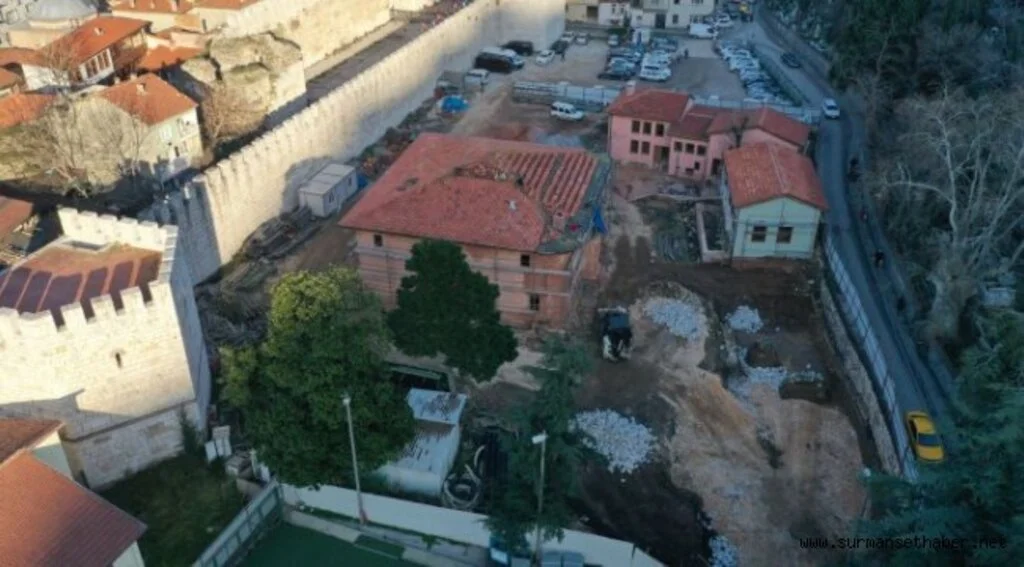 Mevlevihane’nin son yapısında kazı bitti, imalat başladı
