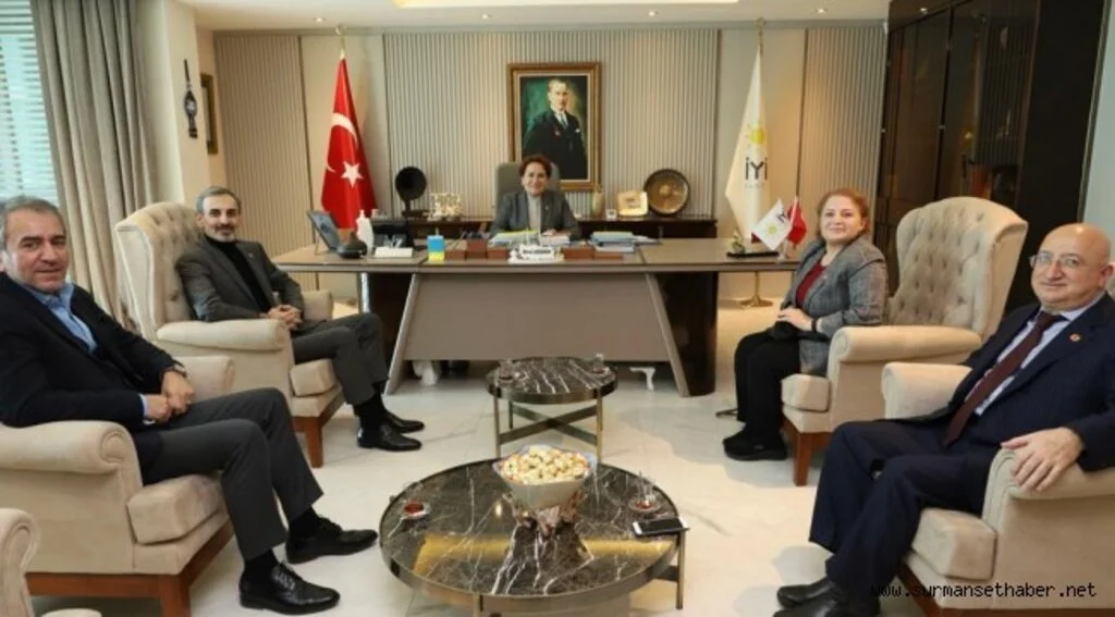 Türkiye Gazeteciler Cemiyeti Meral Akşener'i Ziyaret Etti.