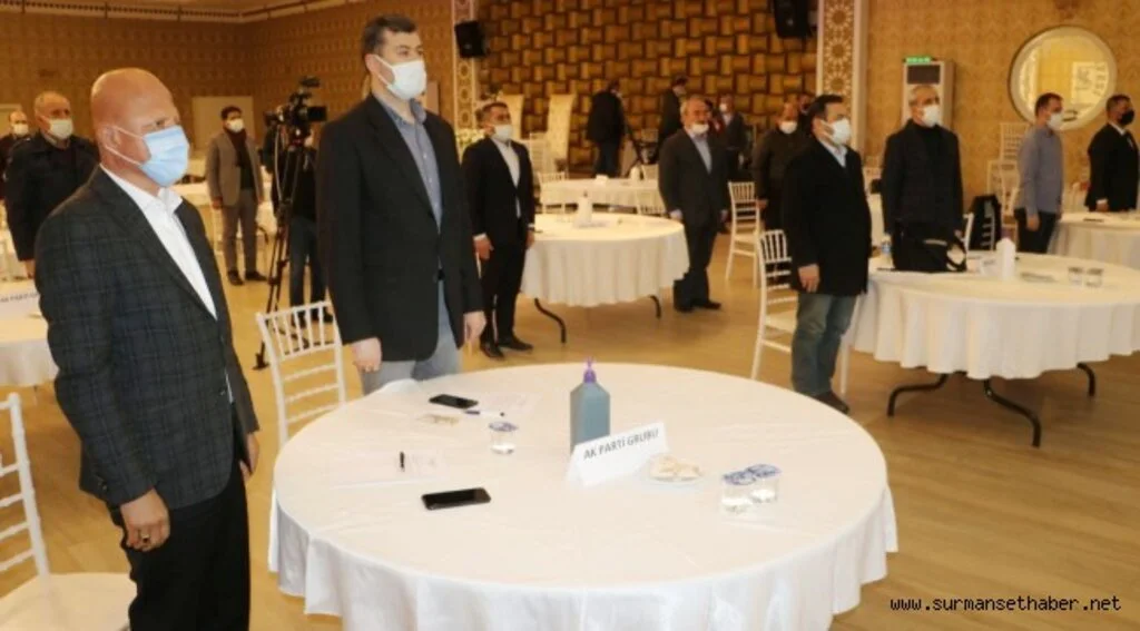 Atakum Belediye Meclisi’nden  şehitlere saygı duruşu