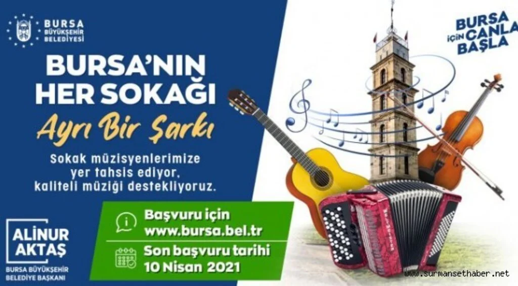 Bursa’nın her sokağı ayrı bir şarkı