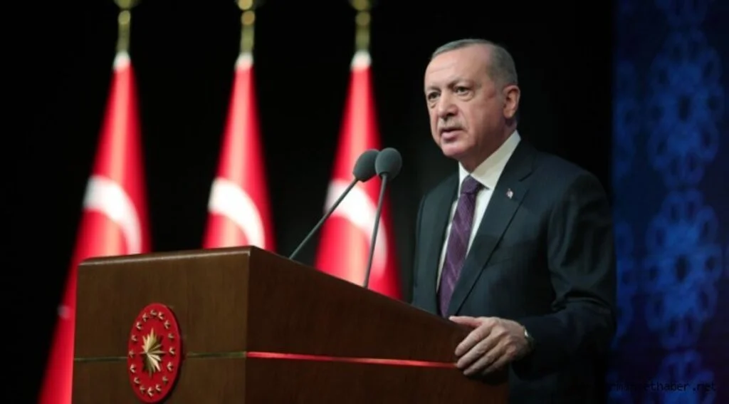 Cumhurbaşkanı Erdoğan; ''Adalet davamızın pusulası insandır.''