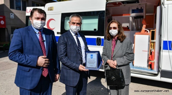 EMEKLİ ÖĞRETMENDEN BÜYÜKŞEHİR’E ANLAMLI BAĞIŞ