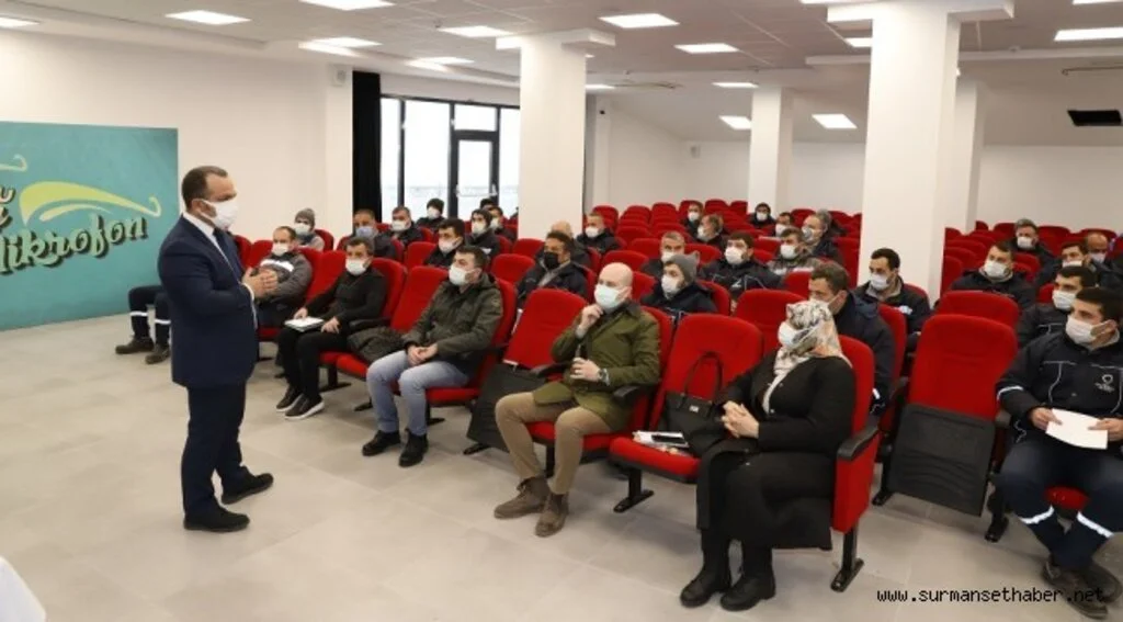 ORDU BÜYÜKŞEHİR  BELEDİYESİ, VEKTÖRLE MÜCADELE EKİPLERİNE EĞİTİM VERİLDİ