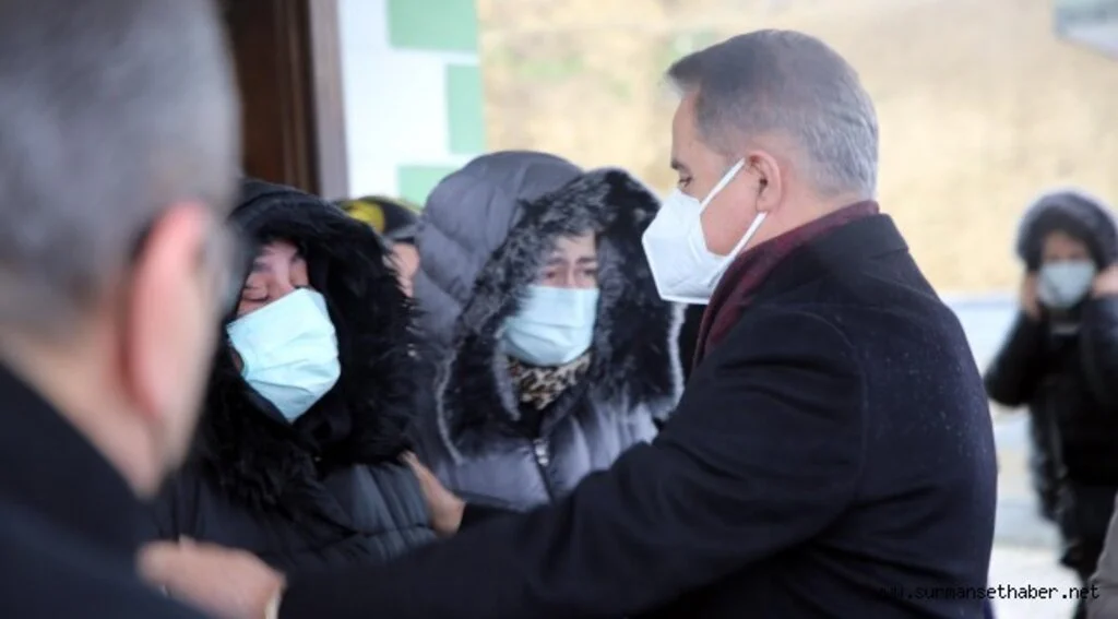 Atakum Belediyesi personeli  son yolculuğuna uğurlandı 
