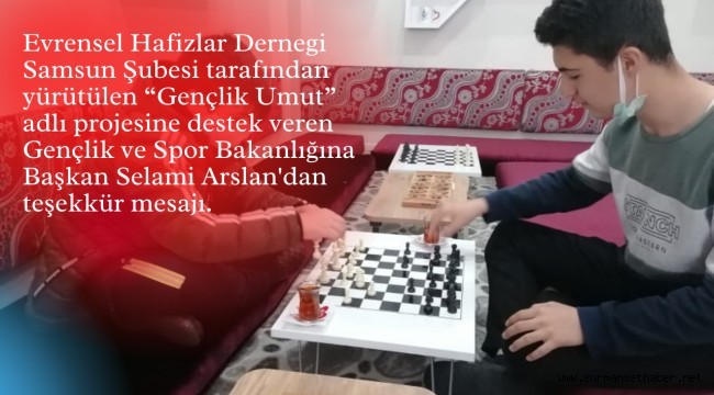 Başkan Selami Arslan'dan Gençlik ve Spor Bakanlığına Teşekkür Mesajı 
