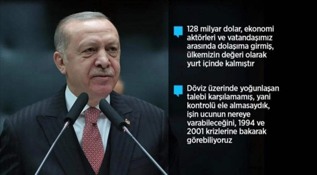 Cumhurbaşkanı Erdoğan: 128 milyar dolar iddiası baştan sona yanlış, baştan sona cehalet