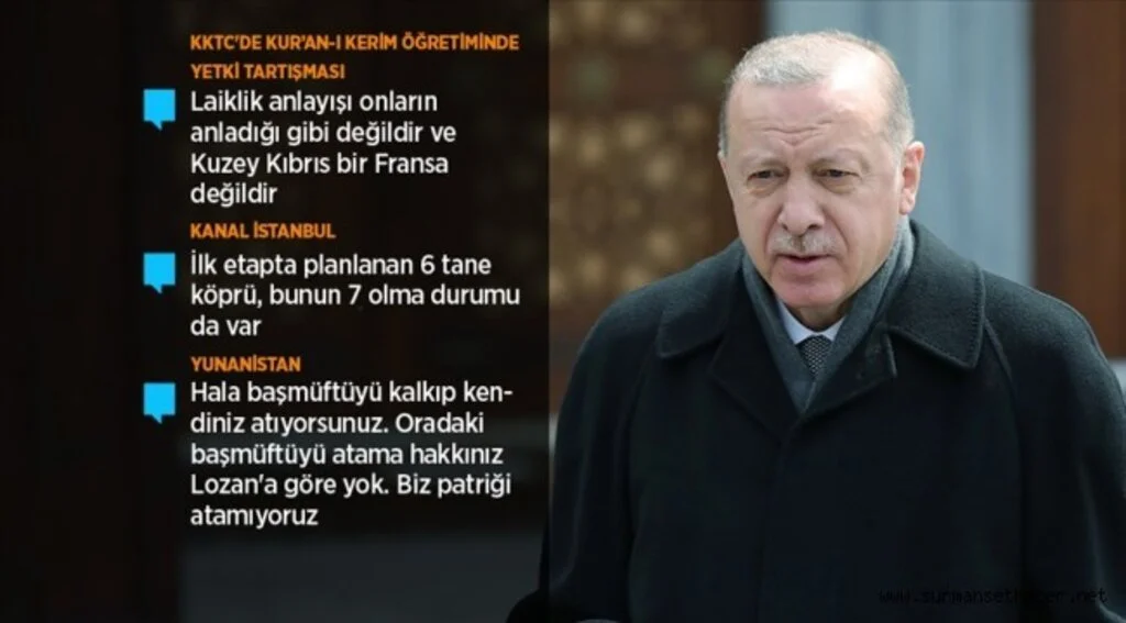 Cumhurbaşkanı Erdoğan: Dışişleri Bakanımız Dendias'ın tutumu karşısında haddini bildirdi
