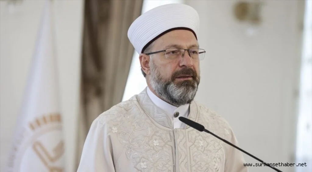 Diyanet İşleri Başkanı Erbaş: Bayram namazı kılınacak şekilde hazırlıklarımızı yapıyoruz