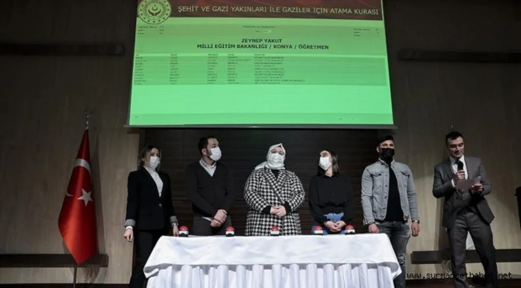 Şehit Yakını, Gazi Ve Gazi Yakını Atamaları Yapıldı