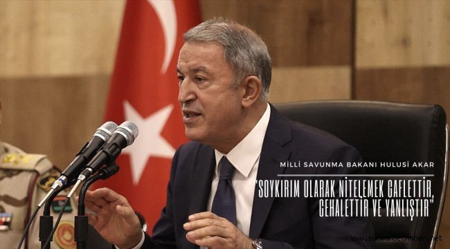 Bakan Hulusi Akar Libya'daki Mehmetçik ile bir araya geldi