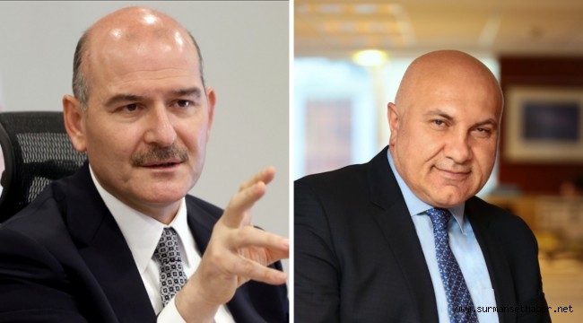 Bakan Soylu, Samsunspor Futbol Kulübü Başkanı Yıldırım hakkında suç duyurusunda bulundu