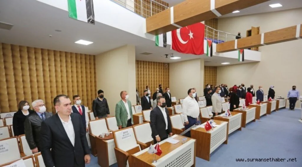 Canik Belediye Meclisi'nden Filistin’e Destek