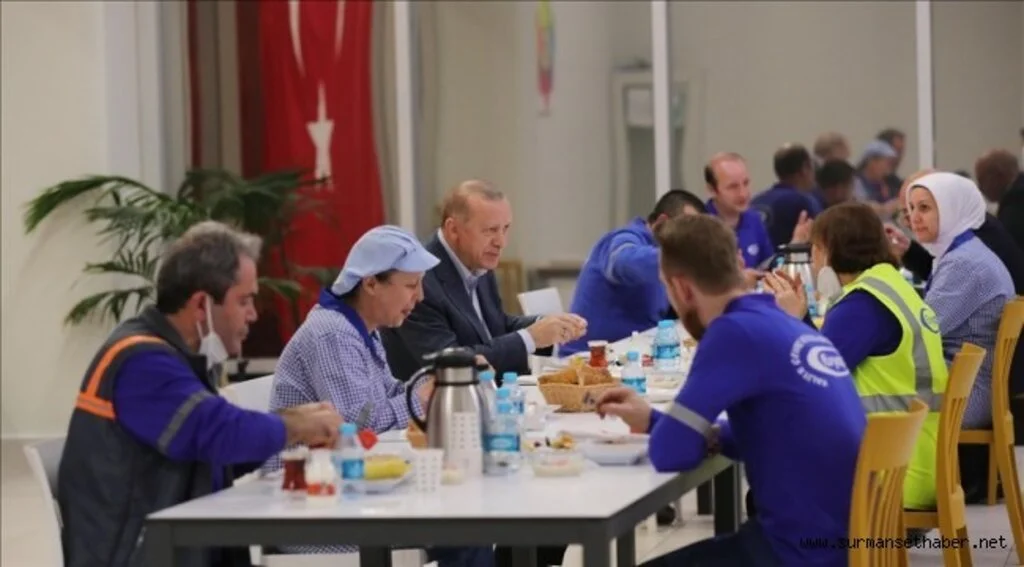 Cumhurbaşkanı Erdoğan: İşçinin o kutsal alın terini sömürmek isteyenlere fırsat vermeyeceğiz