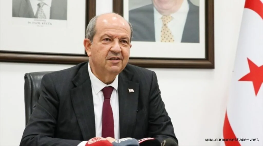 Cumhurbaşkanı Tatar'dan "Anastasiadis küstah görmek istiyorsa aynaya bakmalı" 