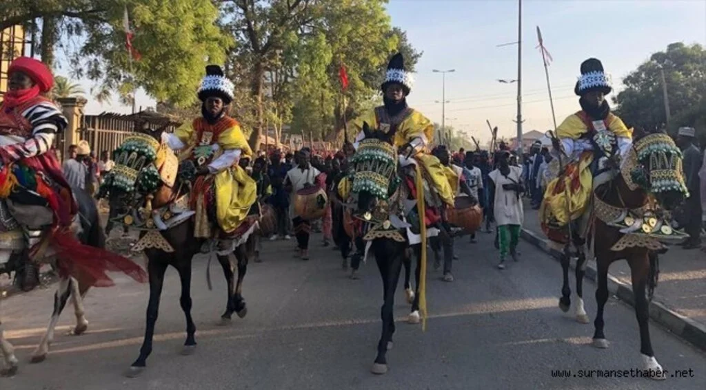 Nijerya'da Ramazan ve Kurban Bayramı kutlamaları 'Hawan Daushe' 600 yıldır sürüyor