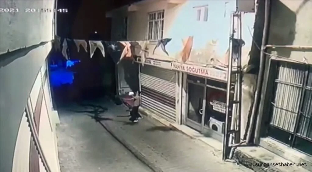 AK Parti Hani İlçe Başkanlığına molotofkokteylli saldırı