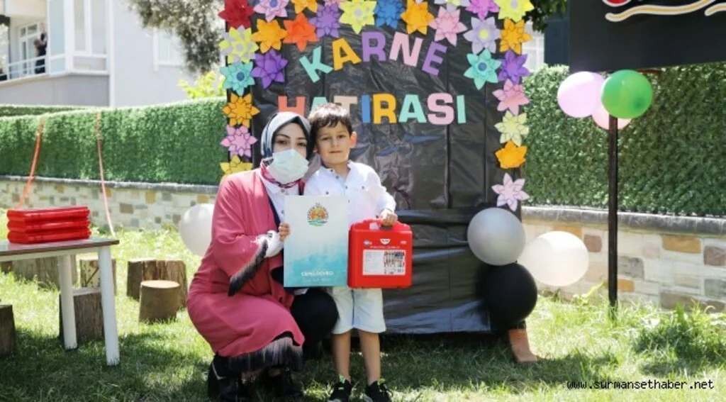 AtaÇocuk Anaokulları’nda  karne sevinci 