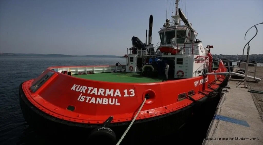 Çanakkale Boğazı'nın son teknolojiyle donatılan yeni kurtarma römorkörü görev başında