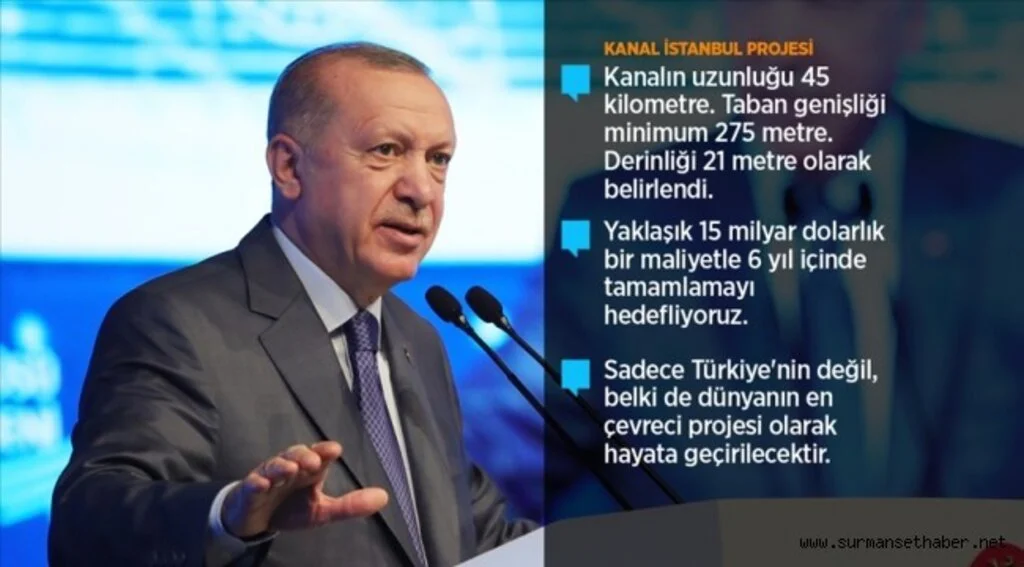 Kanal İstanbul'a İstanbul'un geleceğini kurtarma projesi olarak bakıyoruz