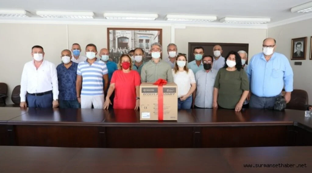 MARMARİS BELEDİYESİNDEN MUHTARLARA YAZICI DESTEĞİ