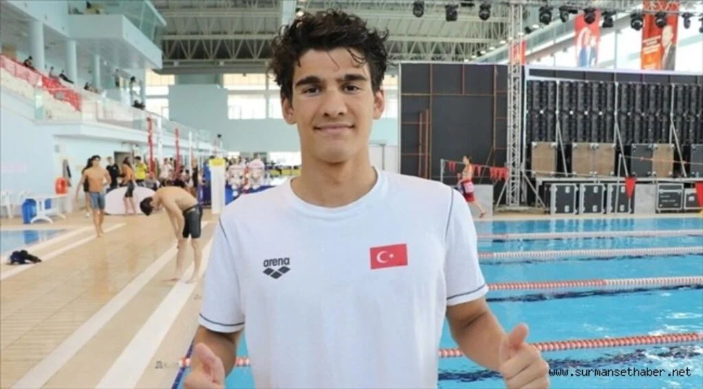 Milli yüzücü Yiğit Aslan olimpiyatlara katılma vizesini Edirne'deki havuzdan çıkardı