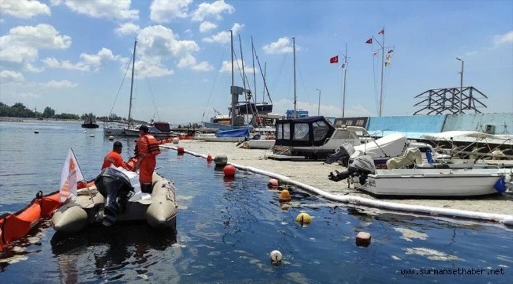 Müsilaj temizleme çalışmaları aralıksız devam ediyor