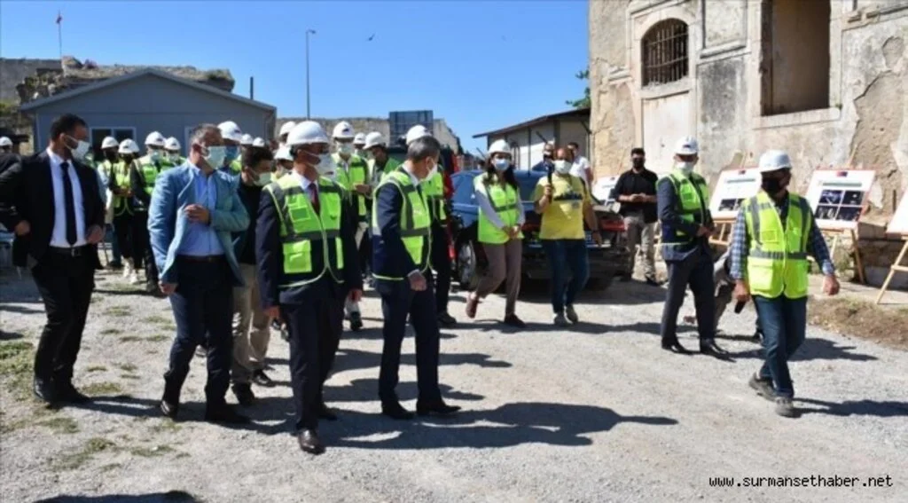 Sinop Tarihi Cezaevi ve Müzesi'ndeki restorasyon çalışmalarının yüzde 24'lük kısmı tamamlandı