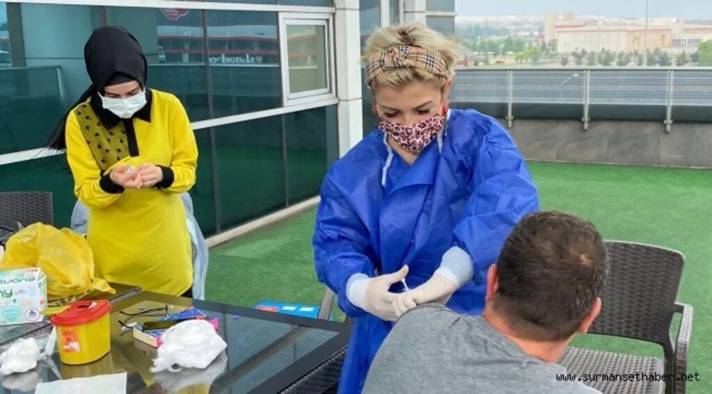 TEKKEKÖY BELEDİYESİNDE AŞI SEFERBERLİĞİ
