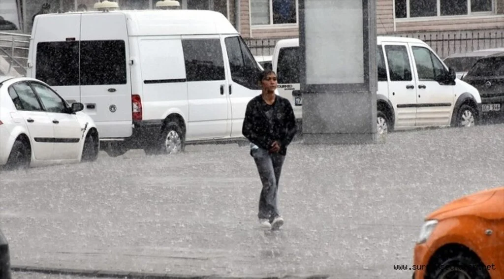 Türkiye'nin doğusunda yarın yoğun sağanak yağış bekleniyor