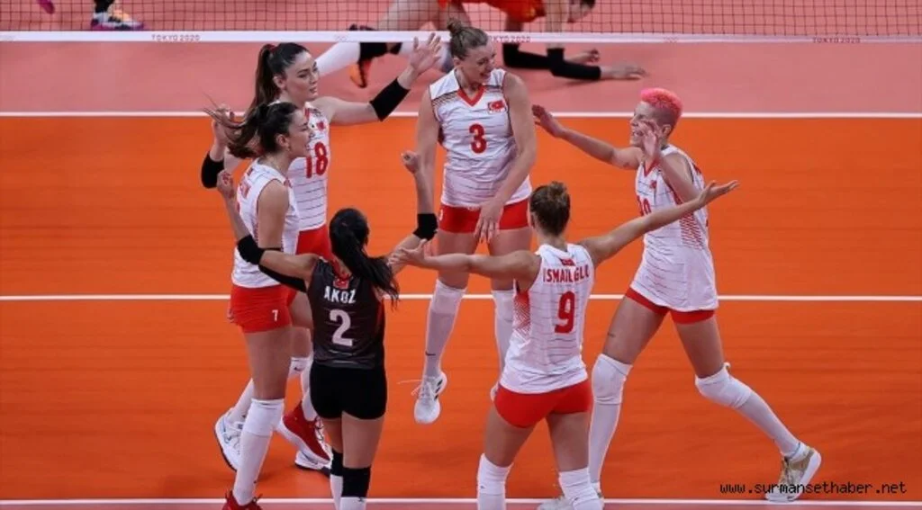 A Milli Kadın Voleybol Takımı, son olimpiyat şampiyonu Çin'i 3-0 yendi