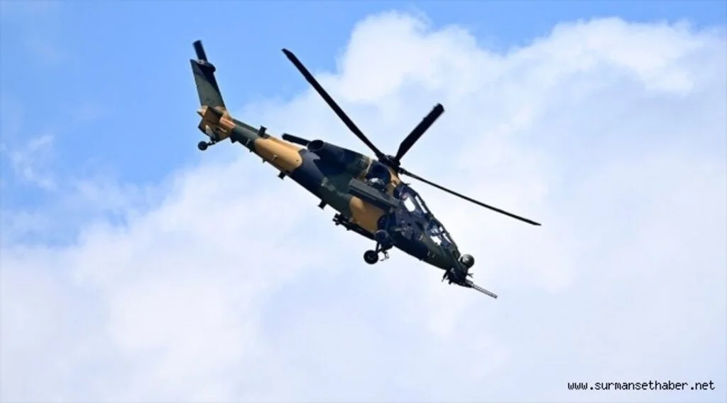 PKK'lı 5 terörist ATAK helikopterleri tarafından inlerinde etkisiz hale getirildi