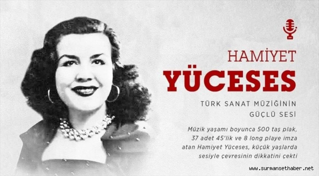 Türk sanat müziğinin güçlü sesi: Hamiyet Yüceses