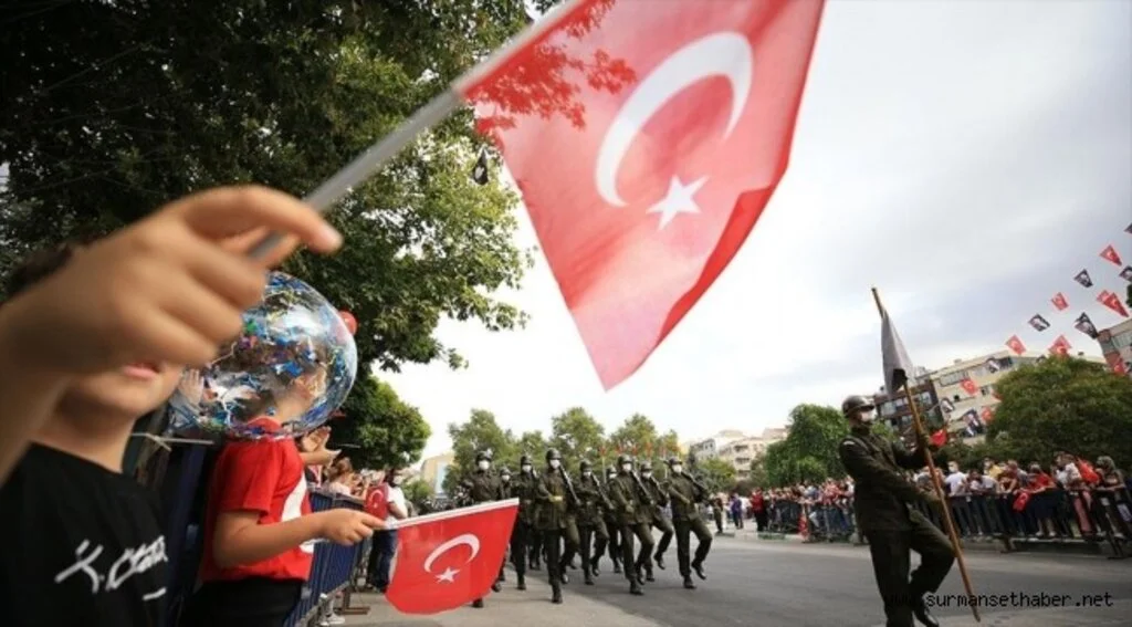 30 Ağustos Zafer Bayramı kutlandı