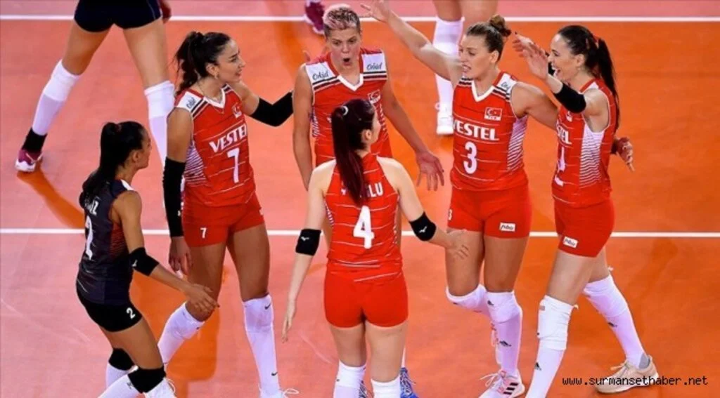 A Milli Kadın Voleybol Takımı 2021 Avrupa Şampiyonasında yarı finale yükseldi