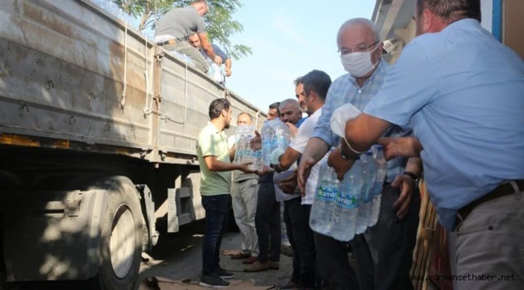 Atakum’dan  Antalya ve Muğla’ya  dayanışma köprüsü