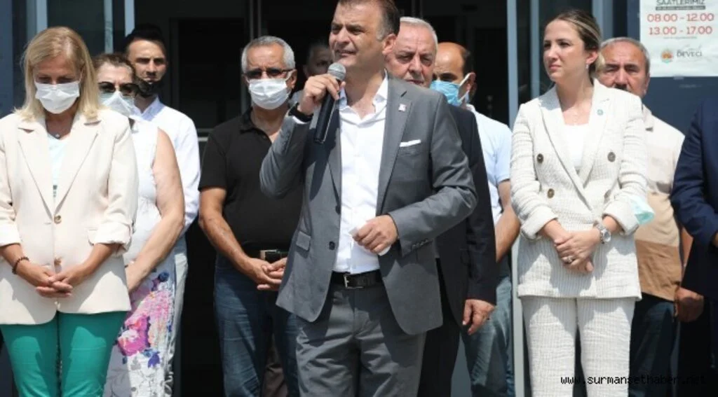 CHP İl Başkanı Türkel:  “Başkan Deveci’nin   arkasındayız”
