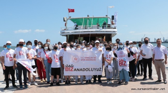 KASTAMONULU GENÇLER SAMSUN'A HAYRAN KALDI