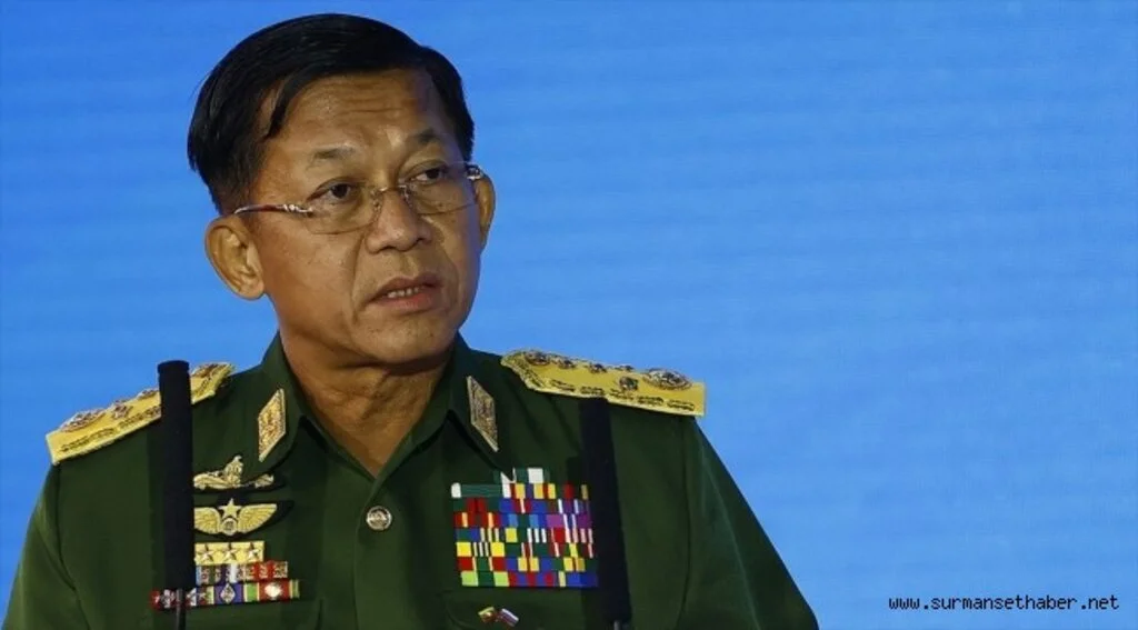 Myanmar'da darbe lideri General Hlaing, olağanüstü halin 2023'e kadar süreceğini açıkladı