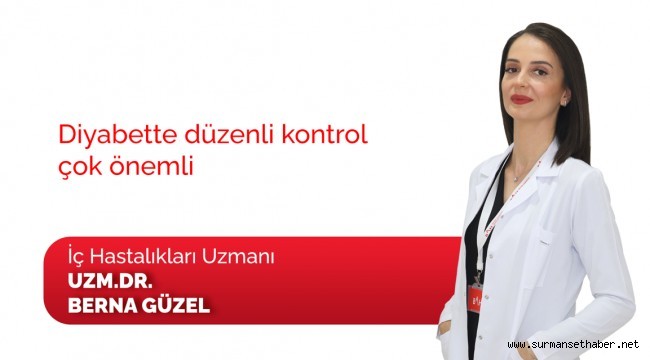Diyabette düzenli kontrol çok önemli