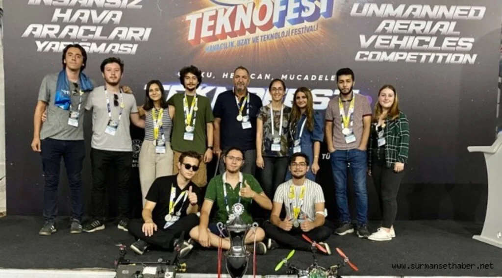 TEKNOFEST 2021 Uluslararası İHA Yarışmasından OMÜ’ye İki Ödül 