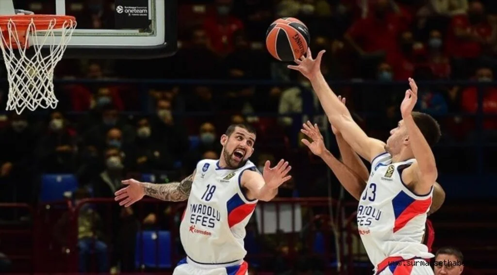 Anadolu Efes THY Avrupa Ligi'nde yarın Zalgiris'i konuk edecek