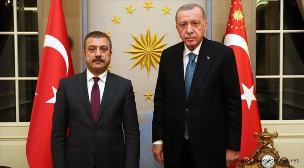 Cumhurbaşkanı Erdoğan, TCMB Başkanı Kavcıoğlu'nu kabul etti