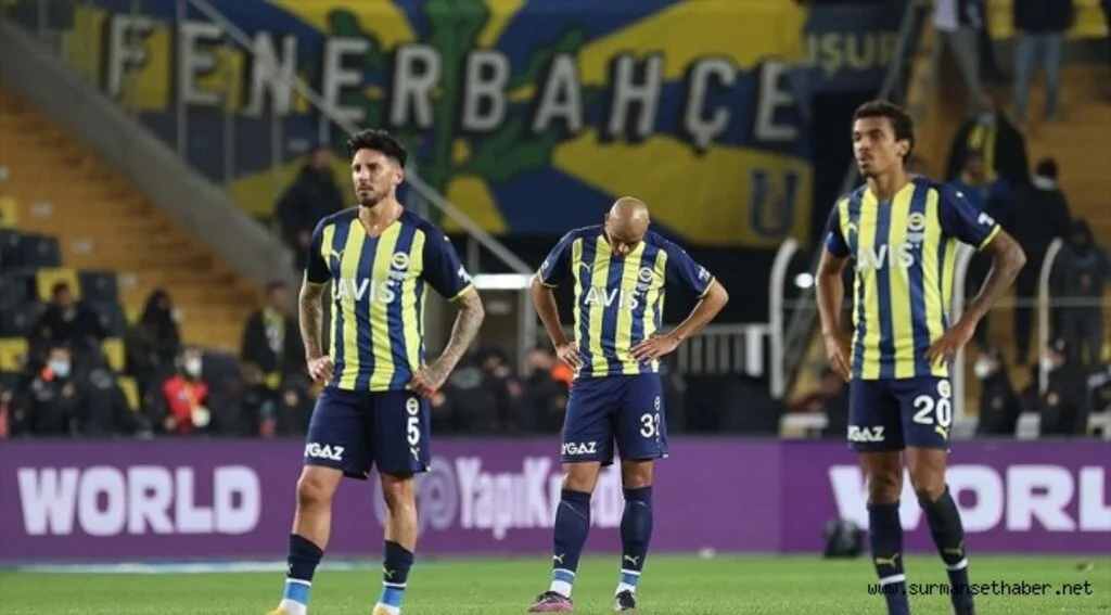 Fenerbahçe ligde üst üste 2. mağlubiyetini yaşadı