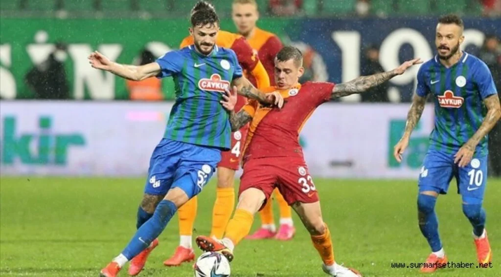 Galatasaray Rize’yi100. dakikada devirdi