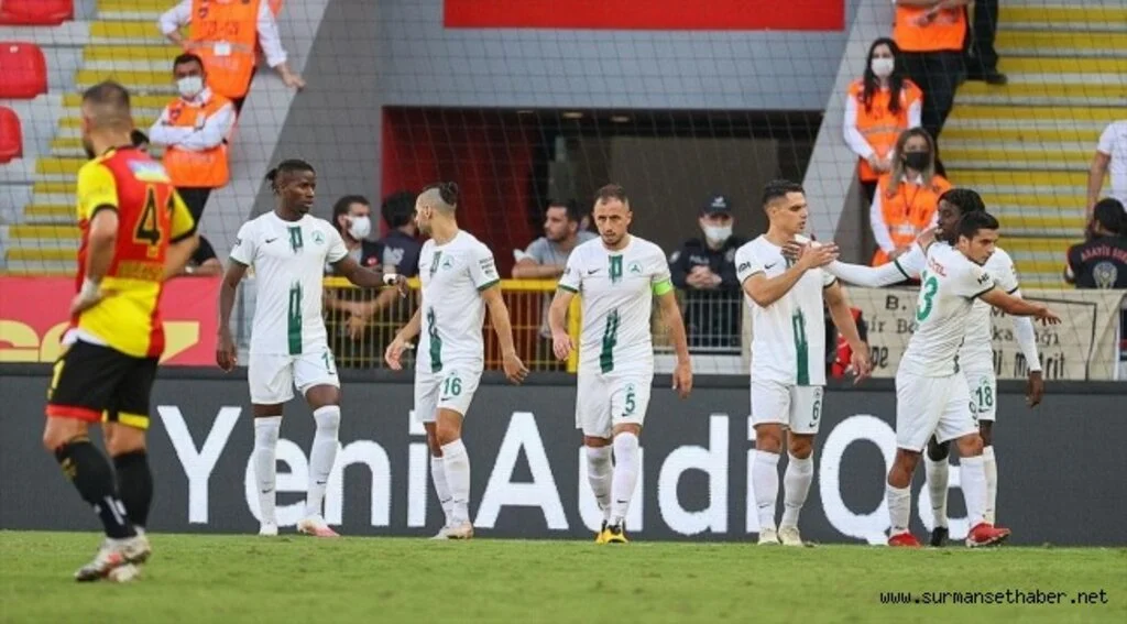 Giresunspor Süper Lig Tarihinde ilk galibiyetini aldı