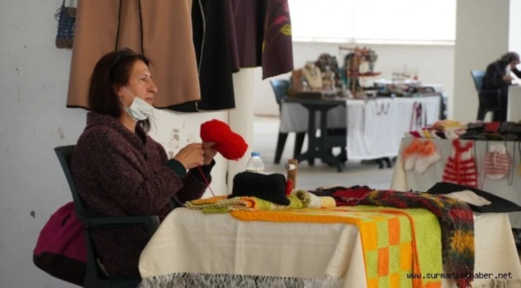 KEÇİÖRENLİ KADINLAR ÜRETİYOR VE KAZANÇ SAĞLIYOR