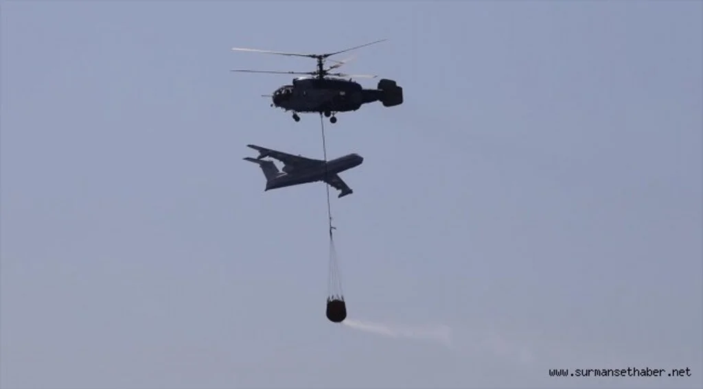 Orman yangınlarıyla mücadelede helikopter ve uçak sayısı artıyor