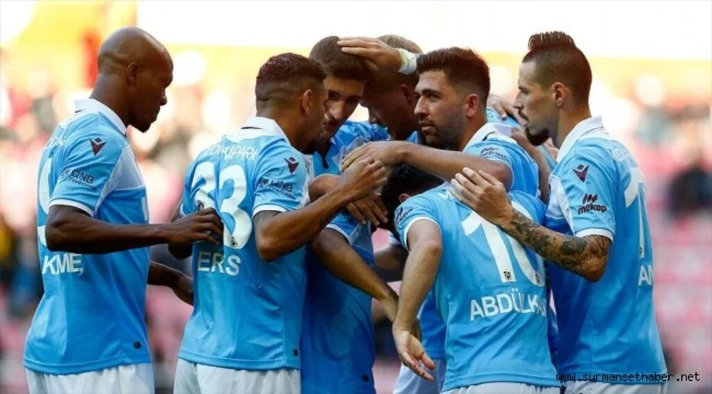 Trabzonspor liderlik koltuğuna oturdu